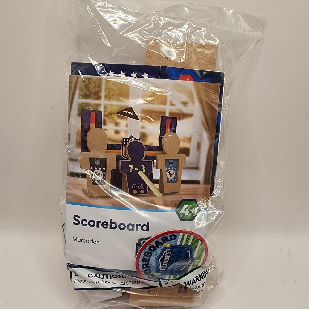 Lowes Diy Scoreboard Workshop‎ New With Patch